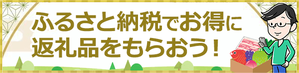 ふるさと納税でお得に返礼品をもらおう