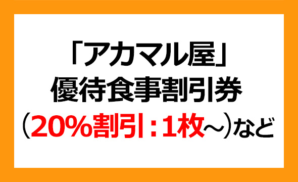 SANKO MARKETING FOODSの株主優待