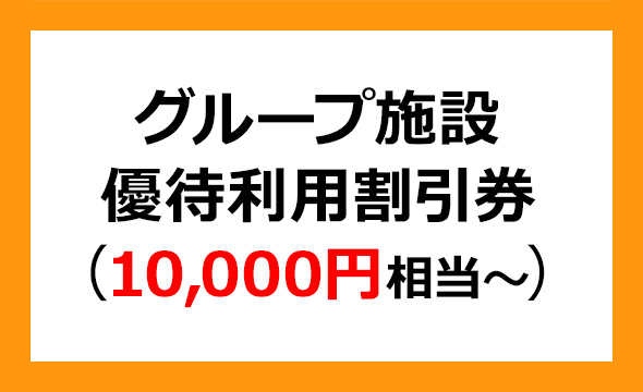 ティーケーピー（3479）の株主優待紹介