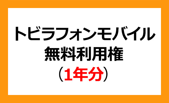 トビラシステムズの株主優待