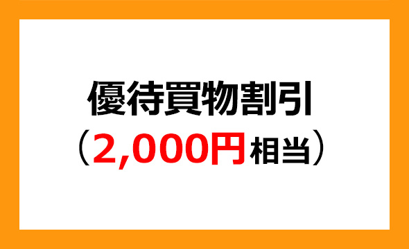 トライアイズの株主優待