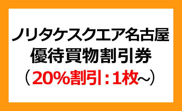 ノリタケカンパニーリミテドの株主優待