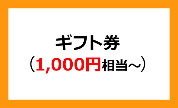 ラストワンマイルの株主優待