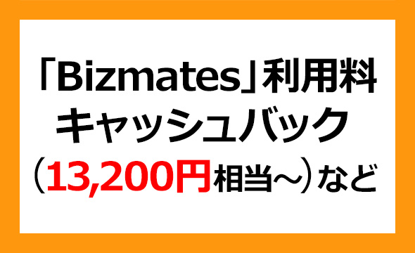 ビズメイツの株主優待