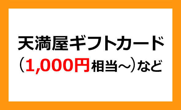 天満屋ストアの株主優待