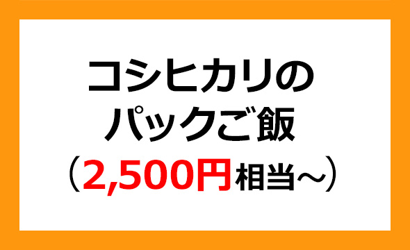 ショクブンの株主優待